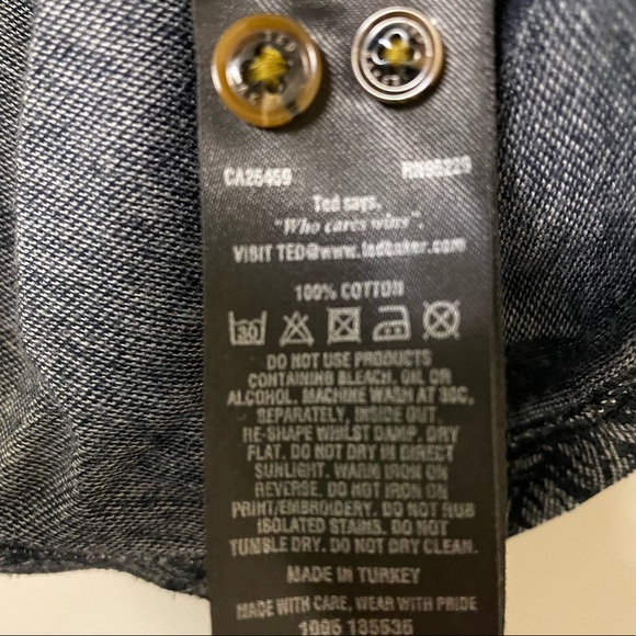 Ted Baker Floral Polo sz 6 - Picture 6 of 6